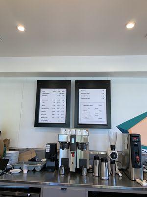 Coffee Menu