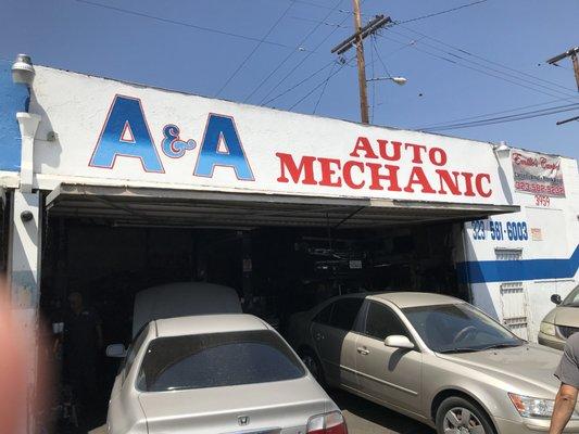 A A Auto Mechanic Tire Shop