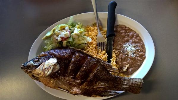 Fried tilapia