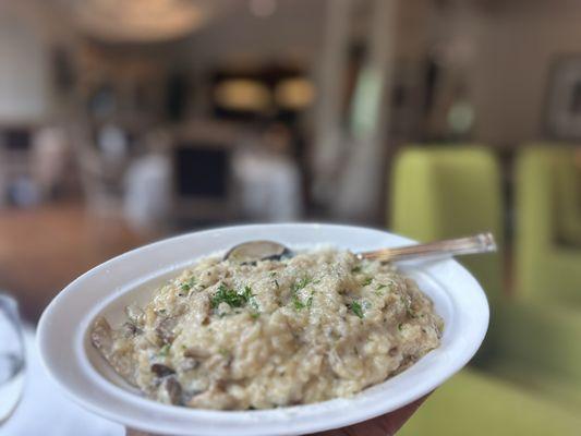 Mushrooms risotto