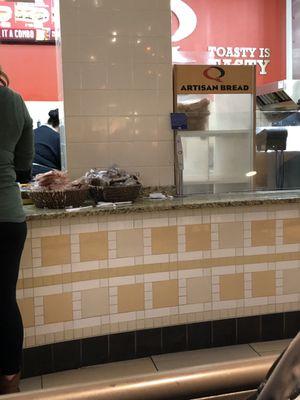 Trash on the counters