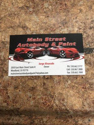 Main st Autobody And Paint