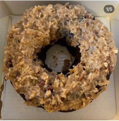 Picture of a German chocolate cake
