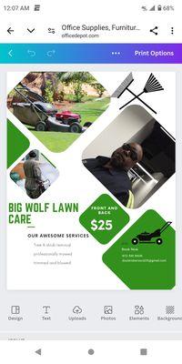 Big Wolf Lawn Care