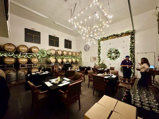 Tasting/Barrel room