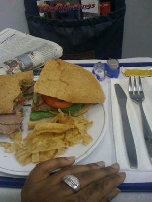 Food in business class