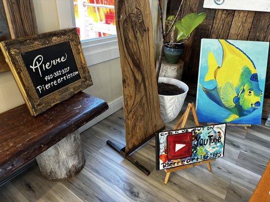 Find Pierre on You Tube