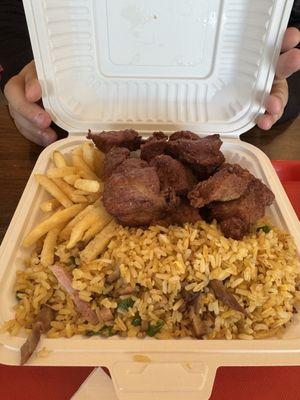 Carne Frita Lunch Special