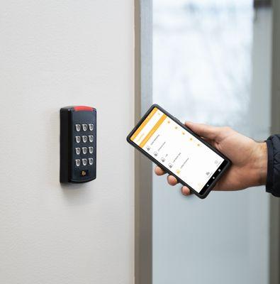 Access Control Systems which can utilize Bluetooth as a mobile credential.