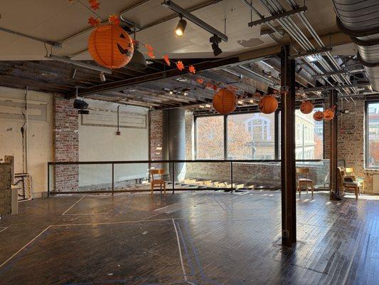 Third floor is open right now