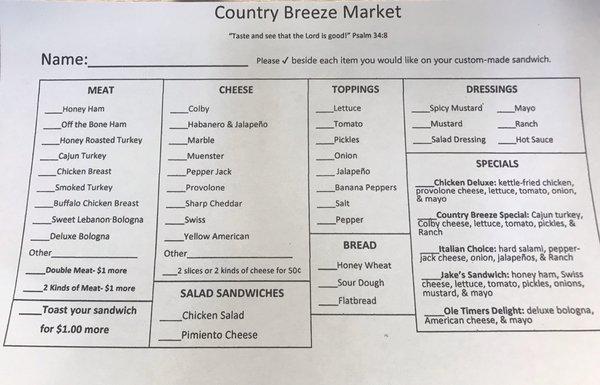 Country Breeze Market