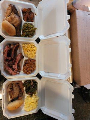 To go Soul Food orders.