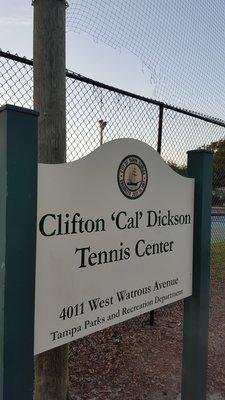Cal Dickson Tennis Center