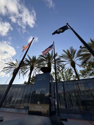 Veterans Memorial Wall