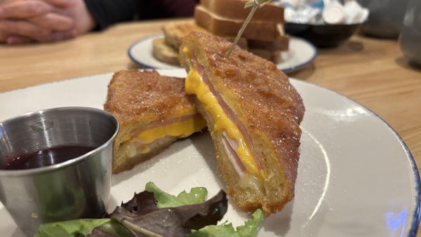 They make a pretty decent Monte Cristo. They need to work on their temps so it's not so greasy, but otherwise it was quite nice.