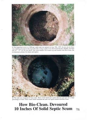 How Bio-Clean 
 Devoured 10 Inches of 
 Solid Catch Basin Scum