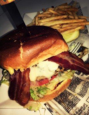 Grilled Chicken Sandwich with Bacon