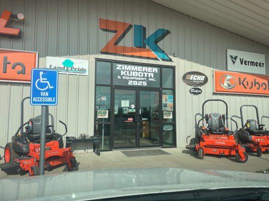 ZIMMERER KUBOTA & EQUIPMENT, INC.