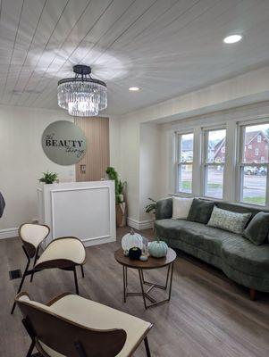 our relaxing waiting area