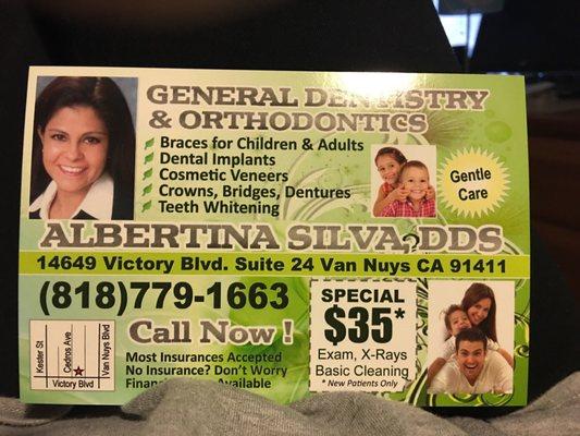 Albertina Silva, DDS