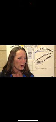 This woman Tina Norris is nothing but a lowlife sack of shit, I don't know how she still has her position as a principal.