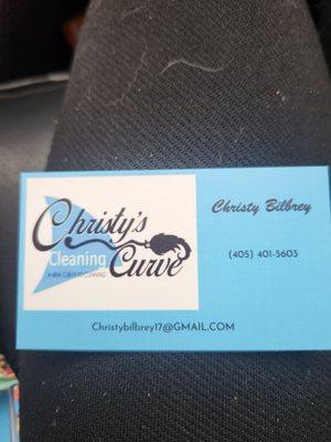 Christy's Cleaning Curve