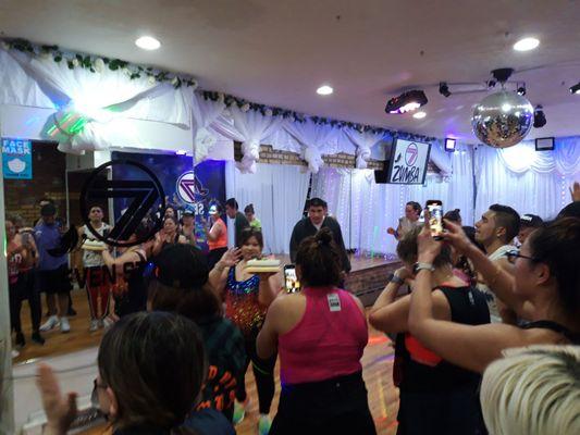 The best energy in this dance class! 2.5 hrs of nonstop dancing followed by a birthday celebration. Awesome!