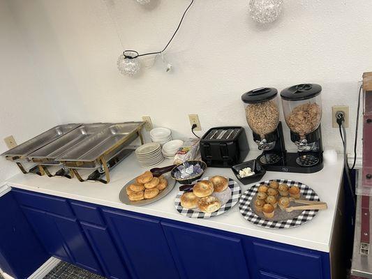 Limited breakfast options