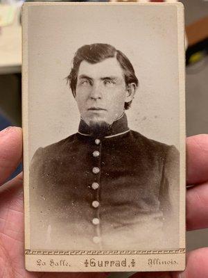 Photograph of a Civil War Soldier