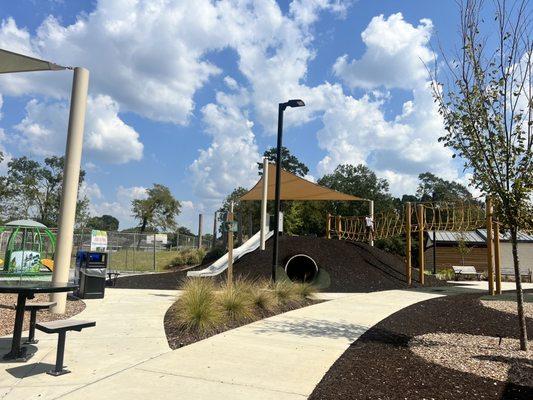 Slide and playground