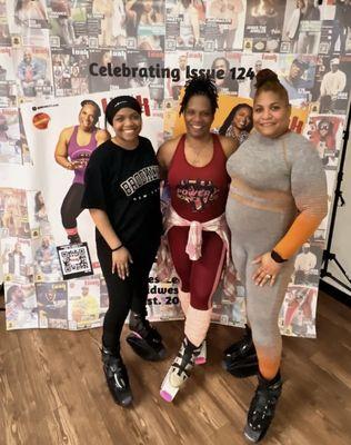 Me and my daughter with Power P.