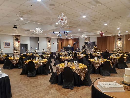 Berry Hall is available to rent to our members. Please call us for your rental needs.