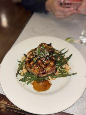 Grilled Porterhouse Pork Chop*