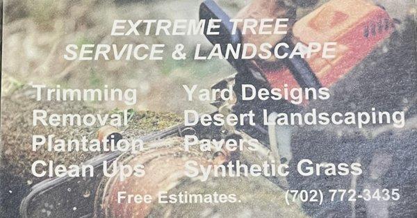 Extreme Tree Service & Landscape