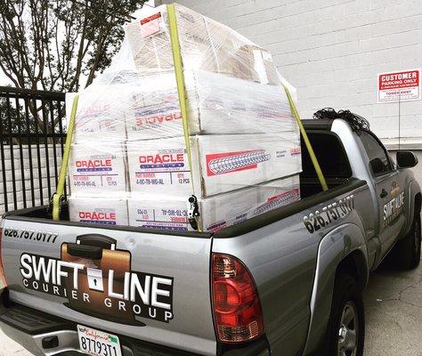 We take the time to check, secure and tighten the items before we take off..