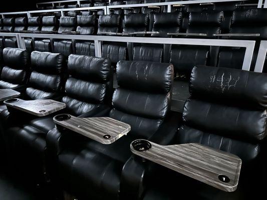 Seating. Reclining leather chairs. 6/18/2024