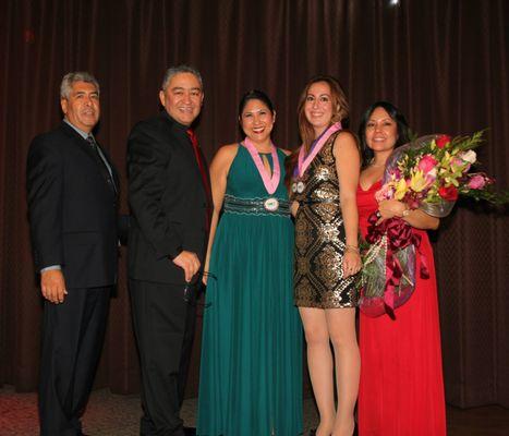 Grateful to have amazing mentors who lead us to success!