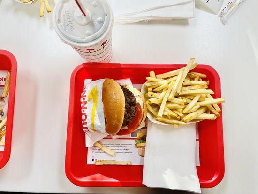 Double-Double with no cheese