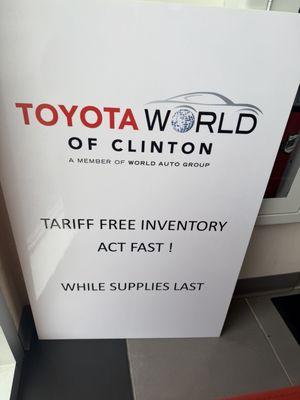 Toyota Clinton