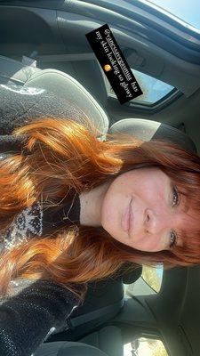 Me with no makeup on after my first appointment with Vanessa