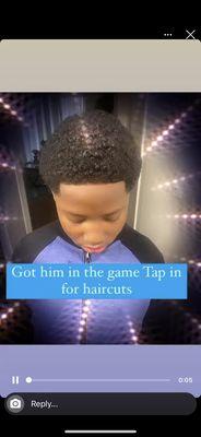 Fresh line and taper