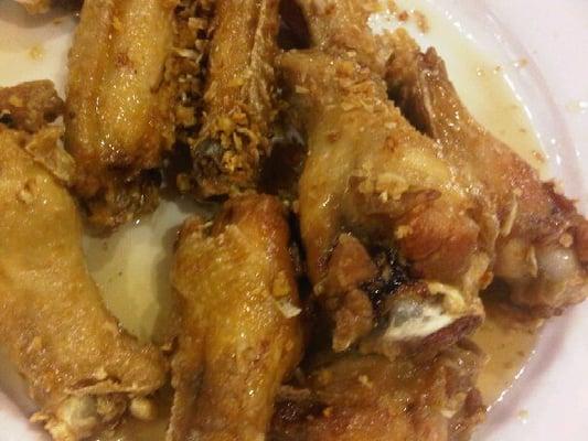 their famous nuoc mam fried chicken. mmmm