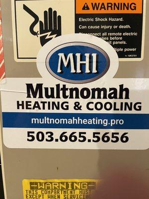 Multnomah HVAC Expert