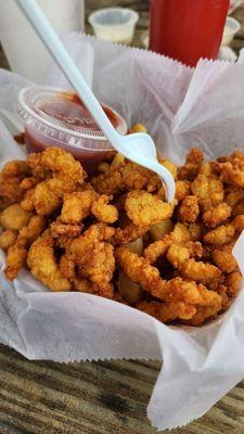 Clam strips basket