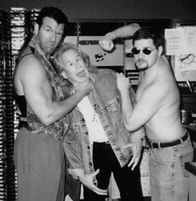 Learn how to kick as like me and Razor Ramon. Look at this pencil neck we pulverized!