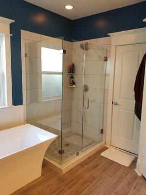 Finished Bathroom in the Heights