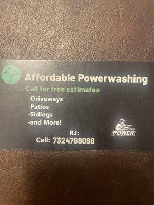 Affordable Powerwashing