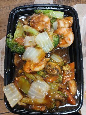 Shrimp w/vegetables
