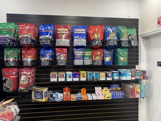 Tobacco bags 16 oz & 8 oz Tobacco cans tobacco pouches