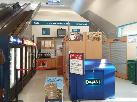 Before opening time.